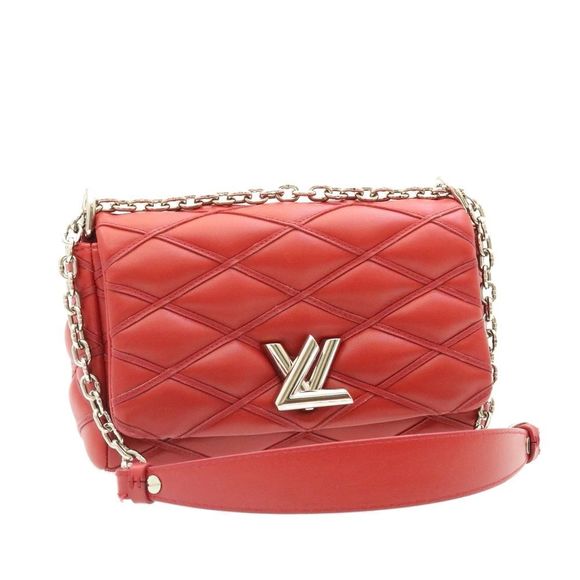 Louis Vuitton Maltage Chain Shoulder Leather Red Mini Shoulder Bag - Picture 1 of 9